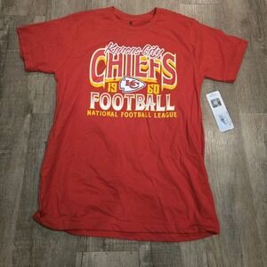 Youth Kansas City Chief's T‎ Shirt Nwt XLarge